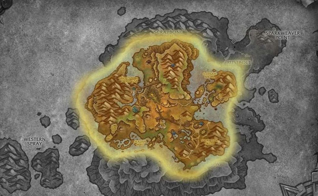 منطقه جدید: جزیره سایرن (Siren Isle)