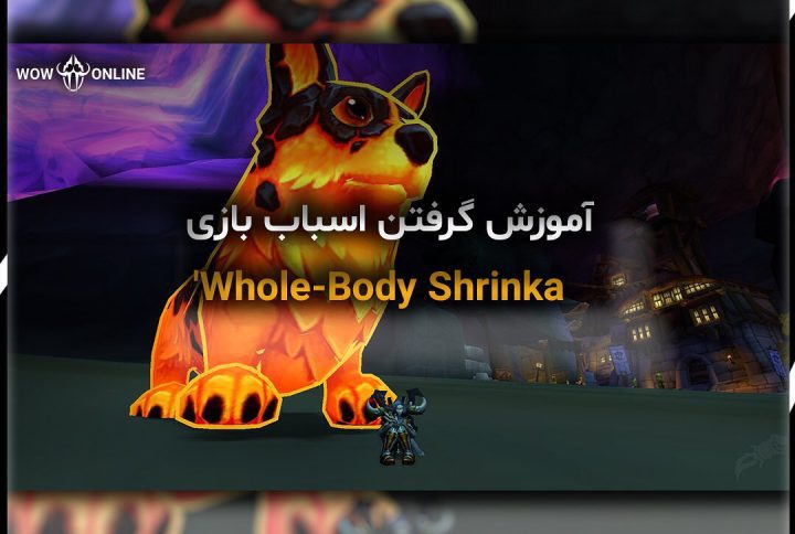 آموزش گرفتن اسباب بازی Whole-Body Shrinka