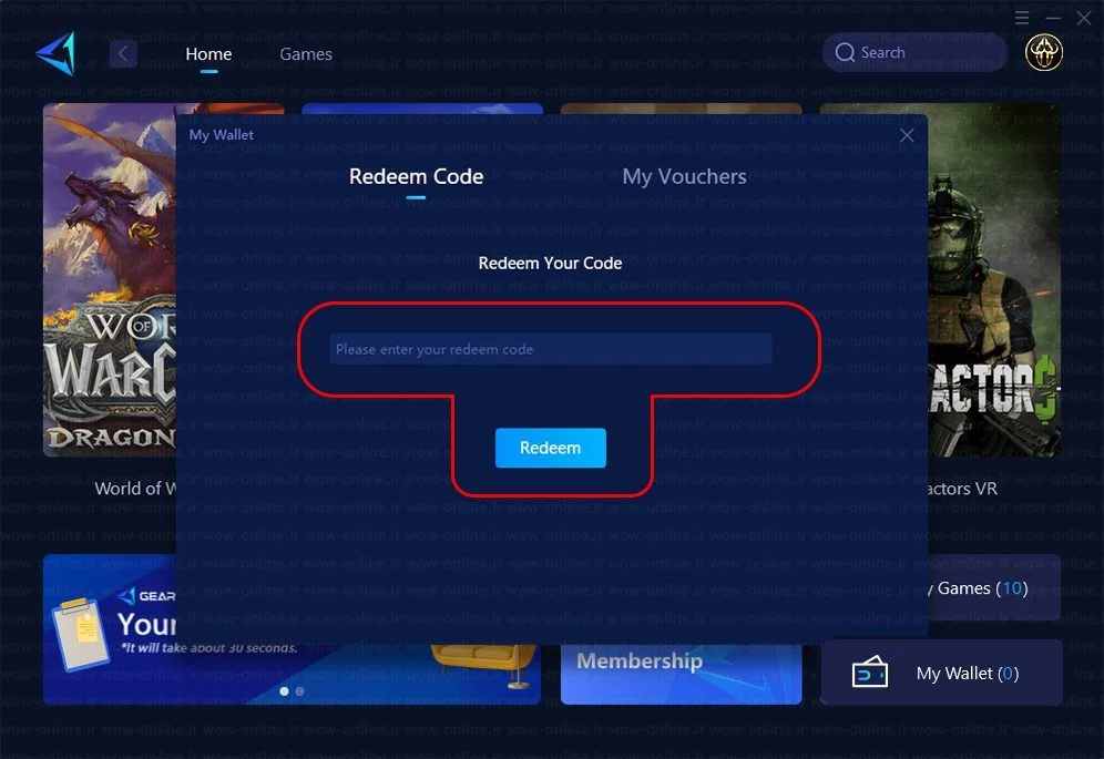خرید گیر آپ بوستر کامپیوتر یک ماهه | خرید GearUp Booster 10 وارد کردن و Redeem کد GearUP Booster