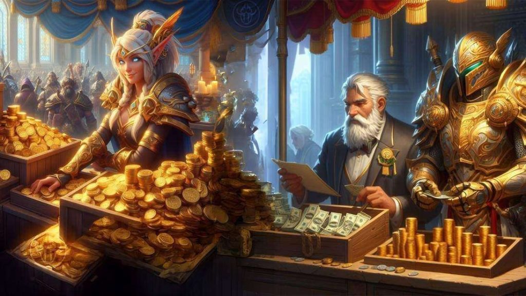 خرید و فروش گلد و گیم تایم در ورلد اف وارکرفت
