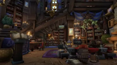 پلیر هوسینگ در اکسپنشن Midnight بازی World of Warcraft 9 طراحی و شخصیسازی خانه: از پایه تا شاهکار