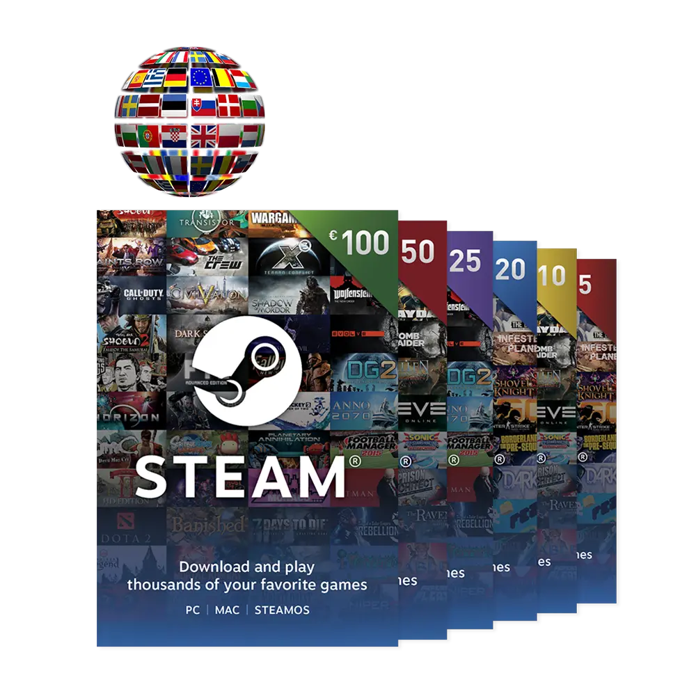 گیفت کارت استیم والت گلوبال